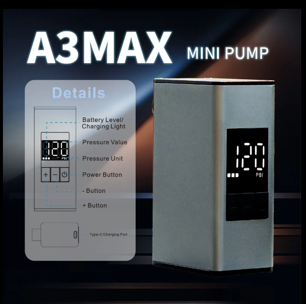 A3MAX BIKE PUMP 1950mah